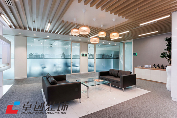 合肥辦公室裝修中接待會客室裝修如何設計?