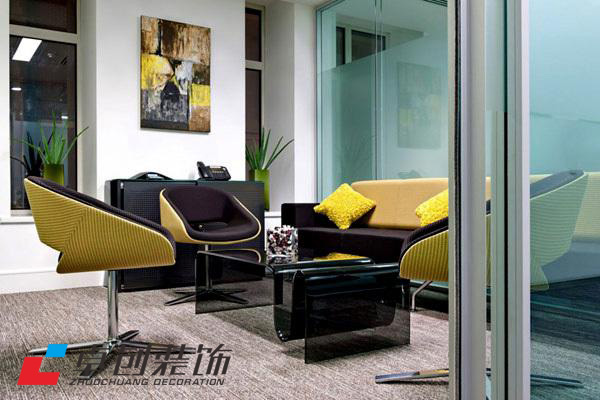 合肥辦公室裝修中接待會客室裝修如何設計?