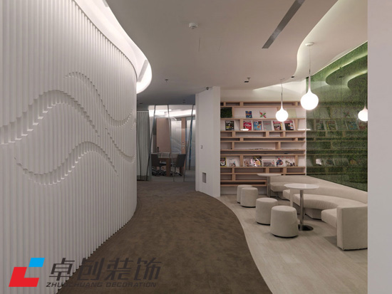 合肥辦公室裝修中接待會客室裝修如何設計?