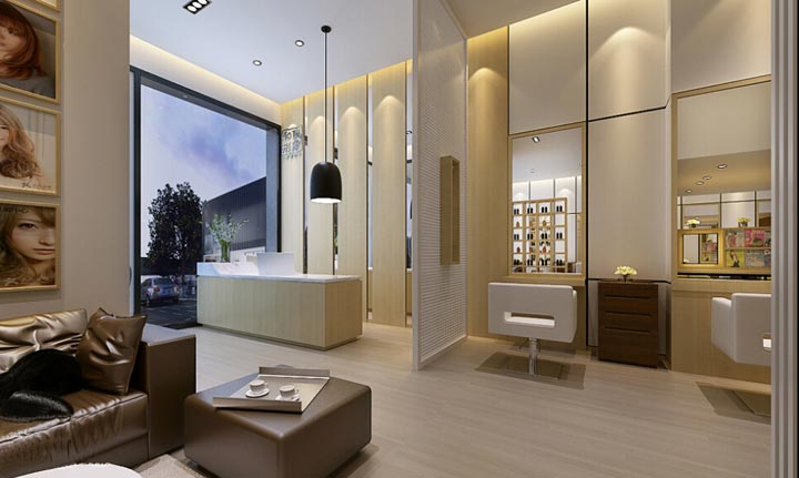 合肥美容美發店裝修設計