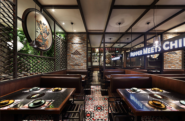 川味火鍋店裝修設計