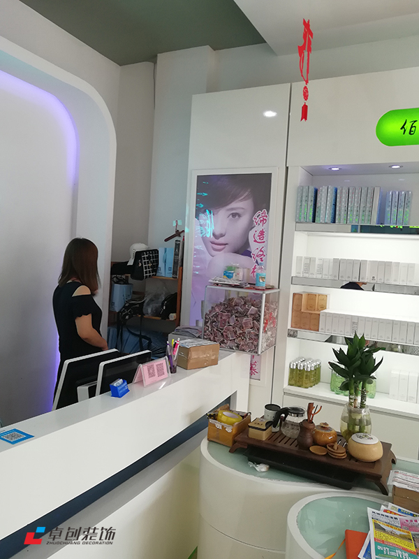 復式樓美容店裝修設(shè)計案例