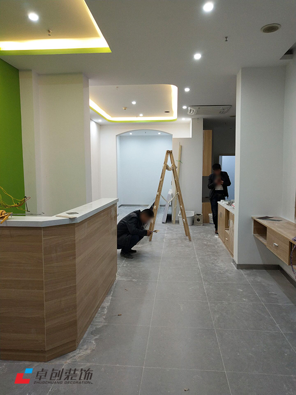 氧發堂養發店等待區裝修效果圖