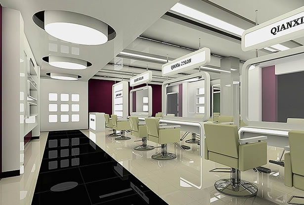 合肥美容美發店裝修設計